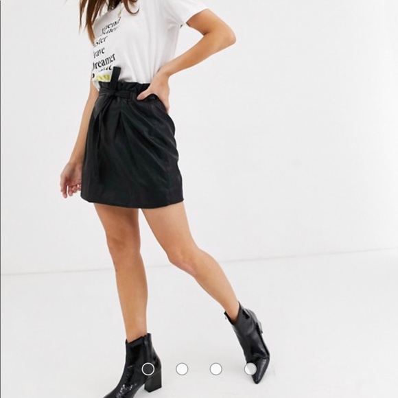 NWT payton Paperbag Mini Skirt free people - Picture 2 of 4